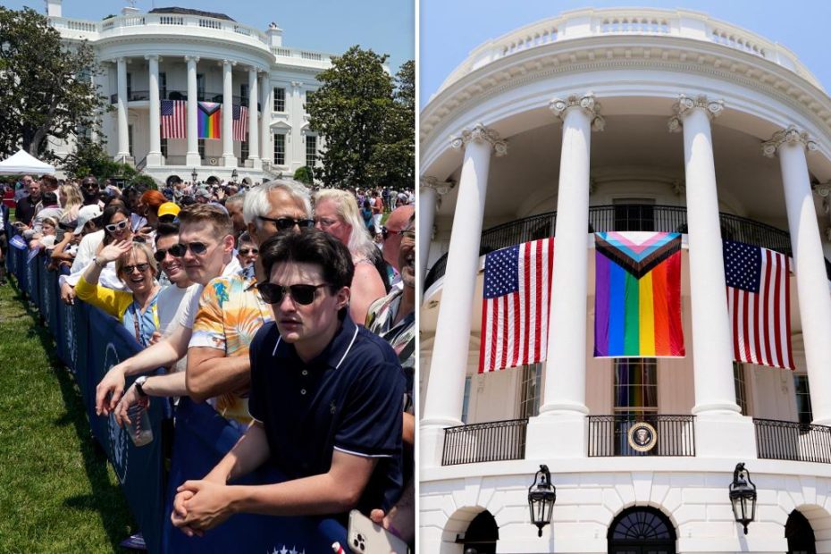 Veterans lash out at White House after 'shameful' Pride flag display