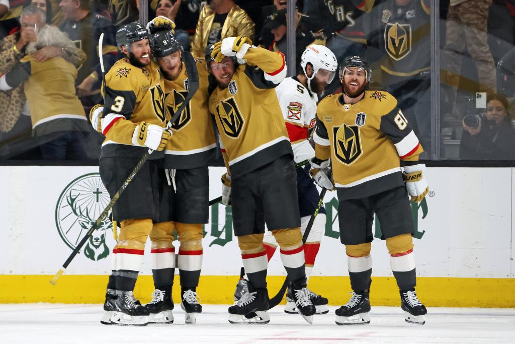 "First Stanley Cup Victory: Golden Knights Dominate Panthers In A Rout"