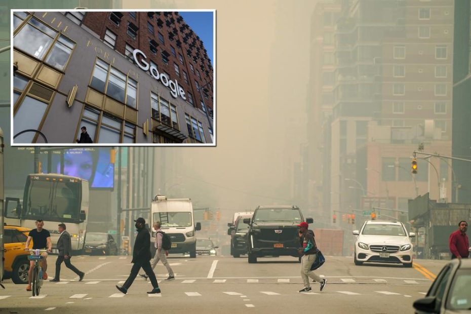 Google tells East Coast employees to work from home over Canadian wildfire