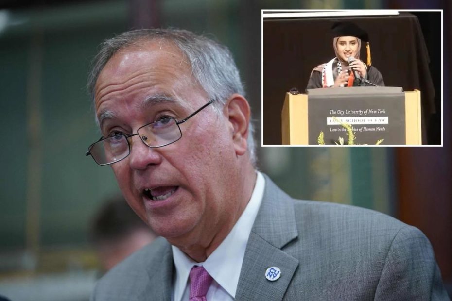 Jewish group demands CUNY Chancellor Felix Matos Rodriguez resign over law school hate speech