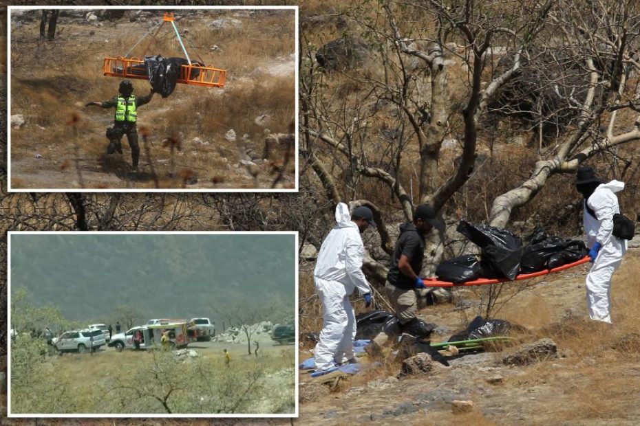 45 bags of human remains found in Mexico