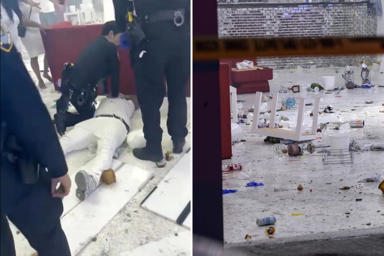 People danced, celebrated inside NYC catering hall moments deadly gunfire: video