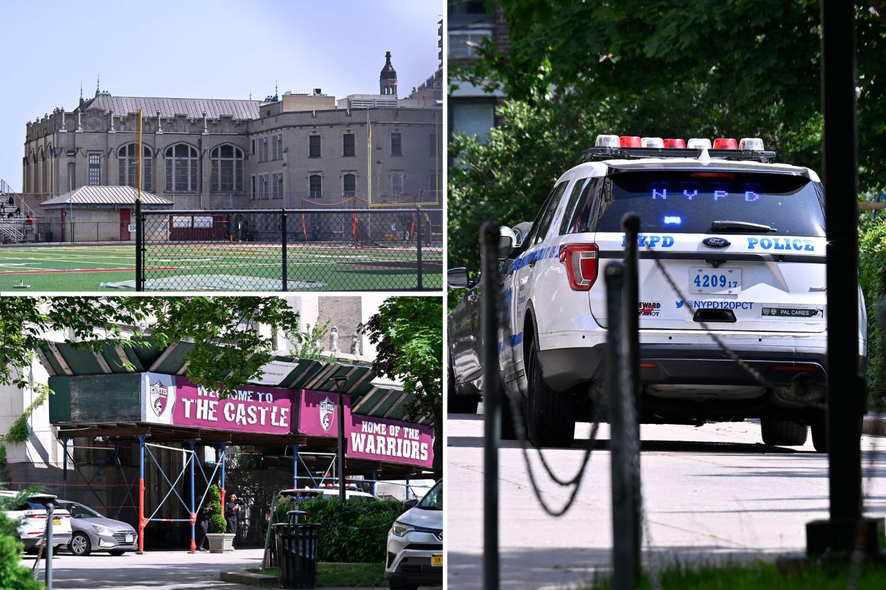 Machete-wielding maniac chased two kids outside NYC high school: NYPD