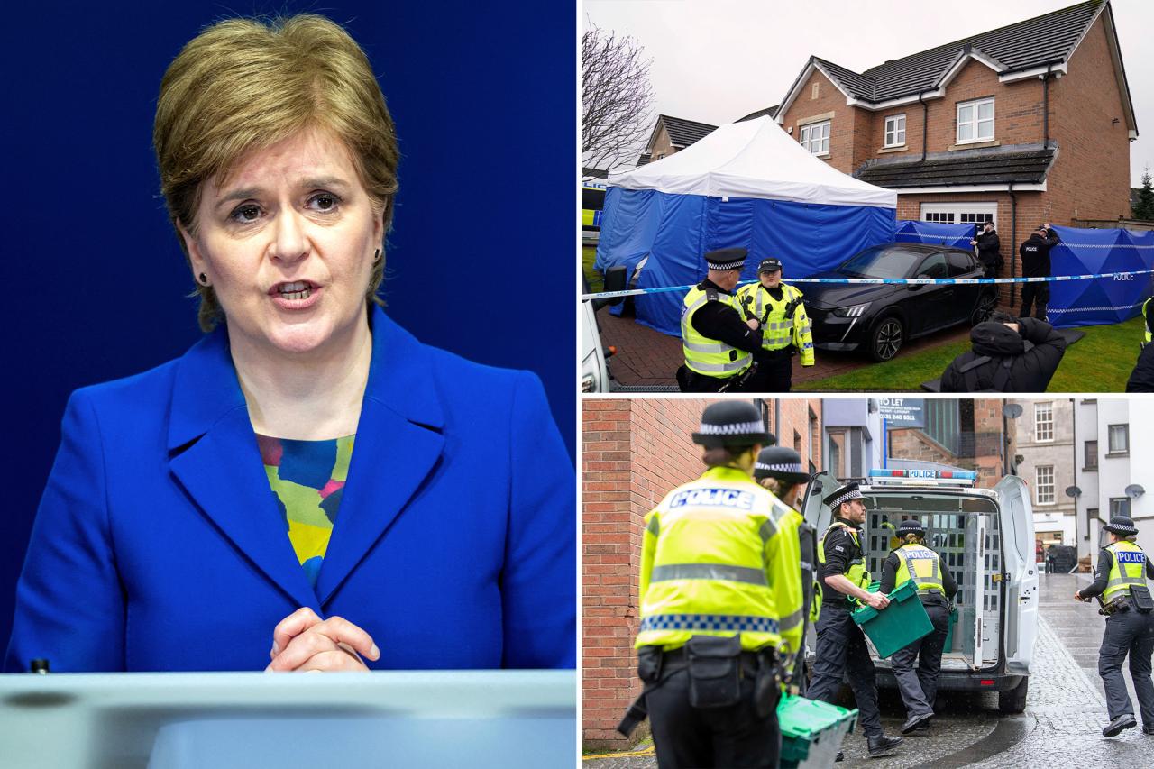 Ex-Scottish leader Nicola Sturgeon arrested over governing party’s finances