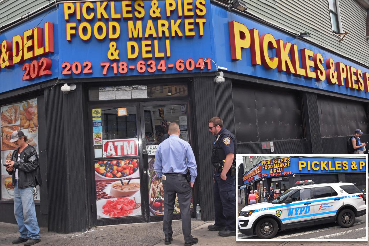 Two charged with attacking, choking drunk man who barged into NYC deli: sources