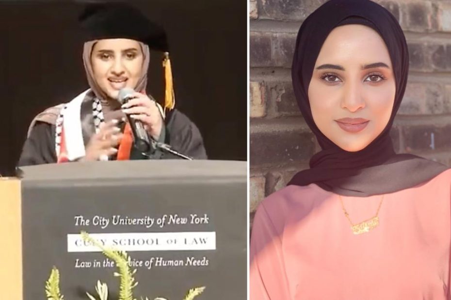 CUNY professors union slams university brass for calling law student Fatima Mohammed's grad address 'hate speech'