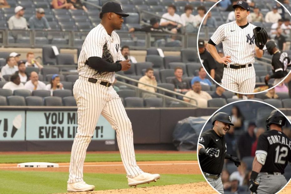 Luis Severino, Michael King struggle in Yankees' loss to White Sox