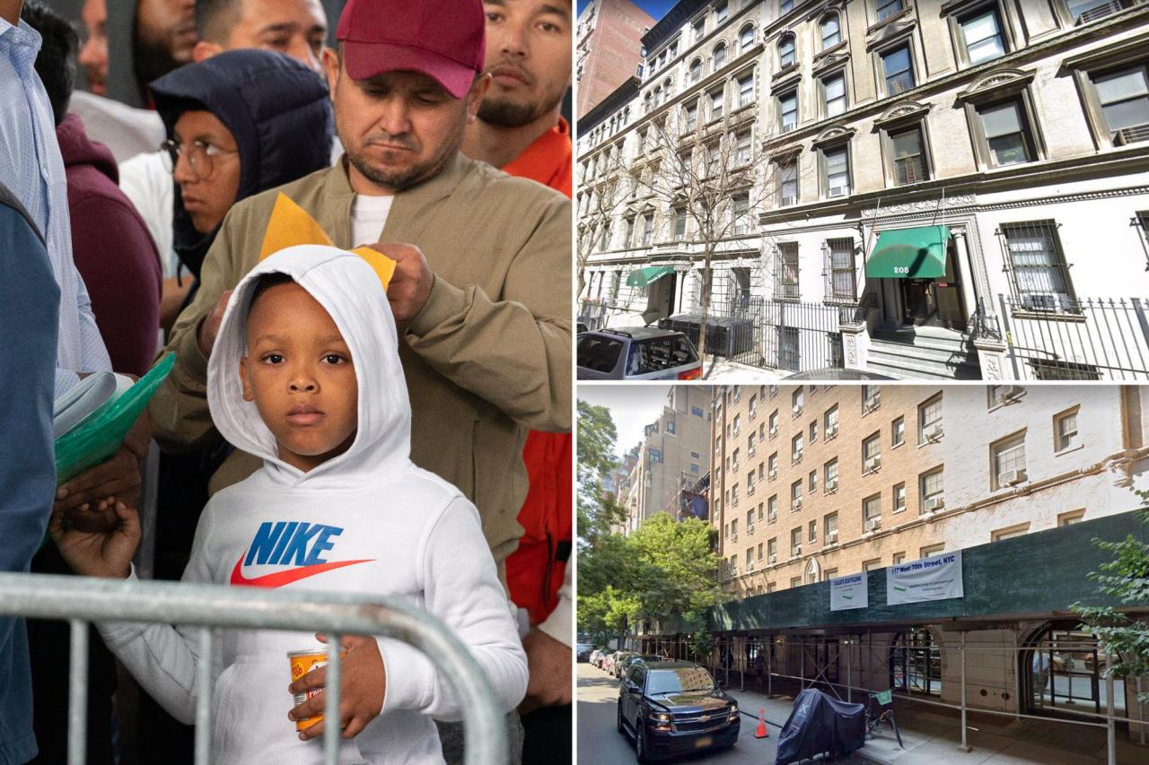 Two mega-shelters opening on Upper West Side as NYC migrant tally tops 74,000 arrivals