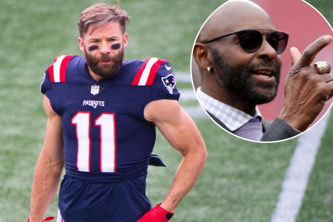 Julian Edelman tried on Jerry Rice's rings while dating daughter