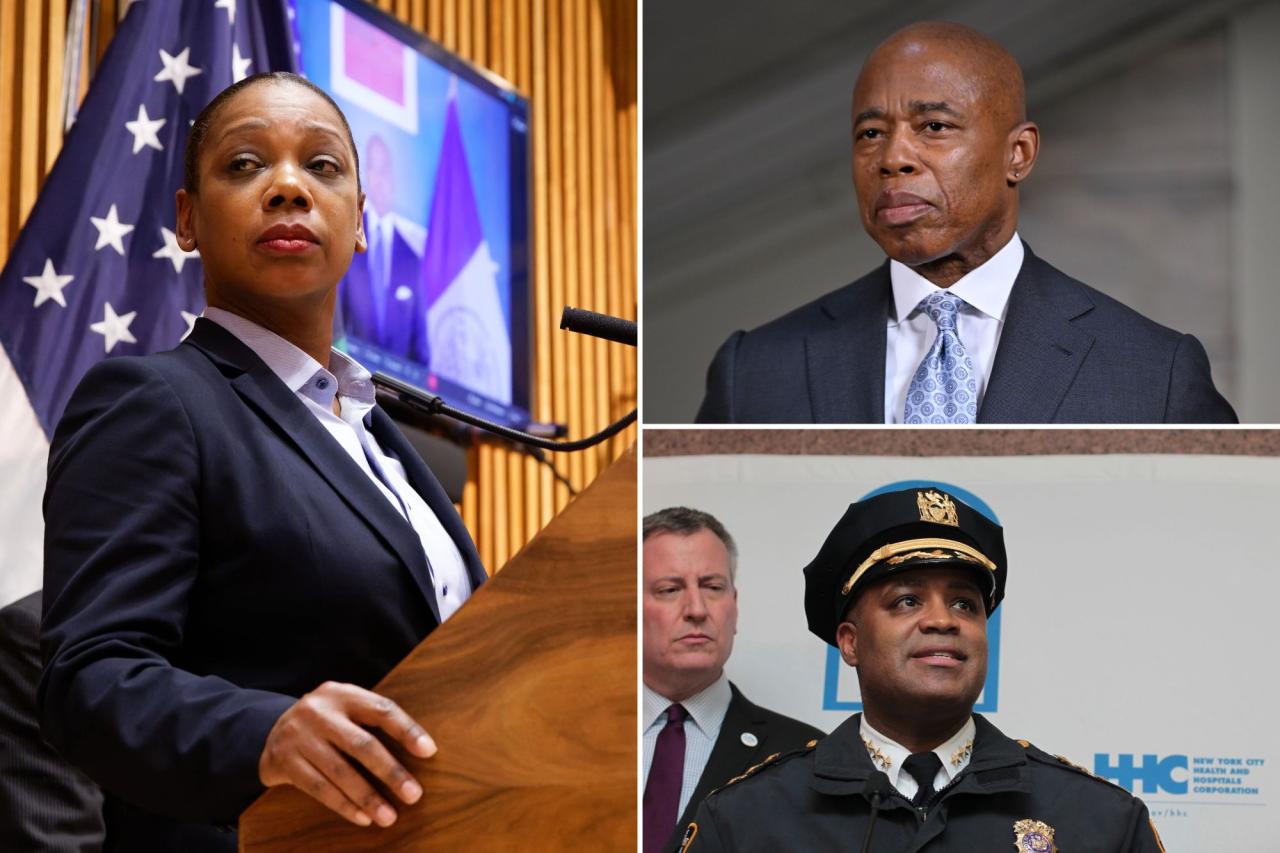 NYPD head Keechant Sewell was pushed to ‘breaking point' by City Hall, including NYC Mayor Eric Adams: sources